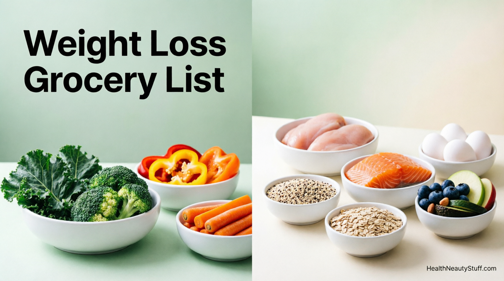 Grocery List for Weight Loss: Your Complete Shopping Guide