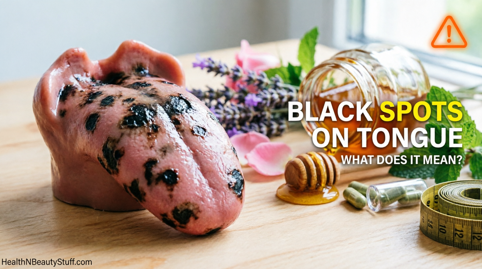 Black Spots on Tongue: Causes, Relief & When to Worry