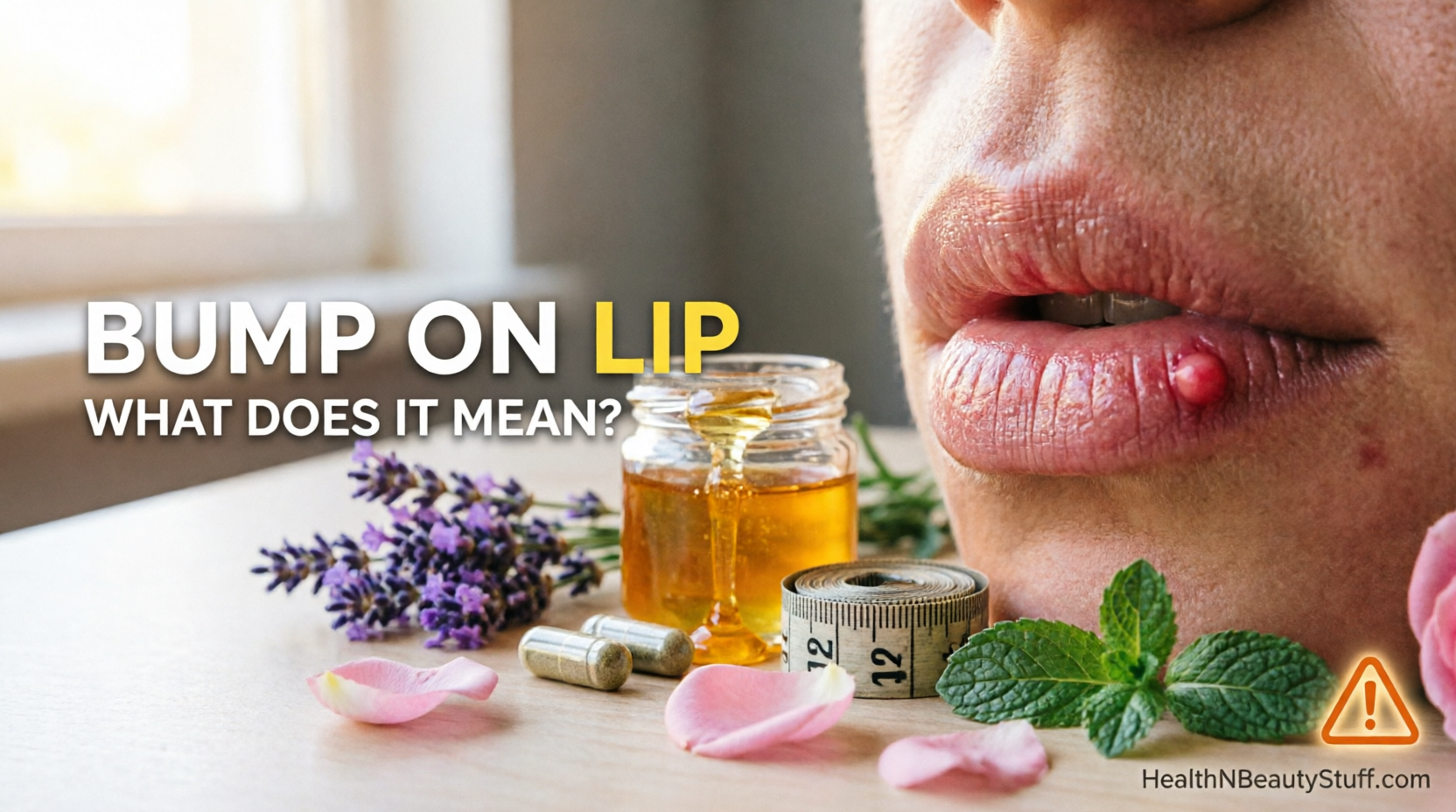 Bump on Lip: Causes, Relief & When to See a Doctor