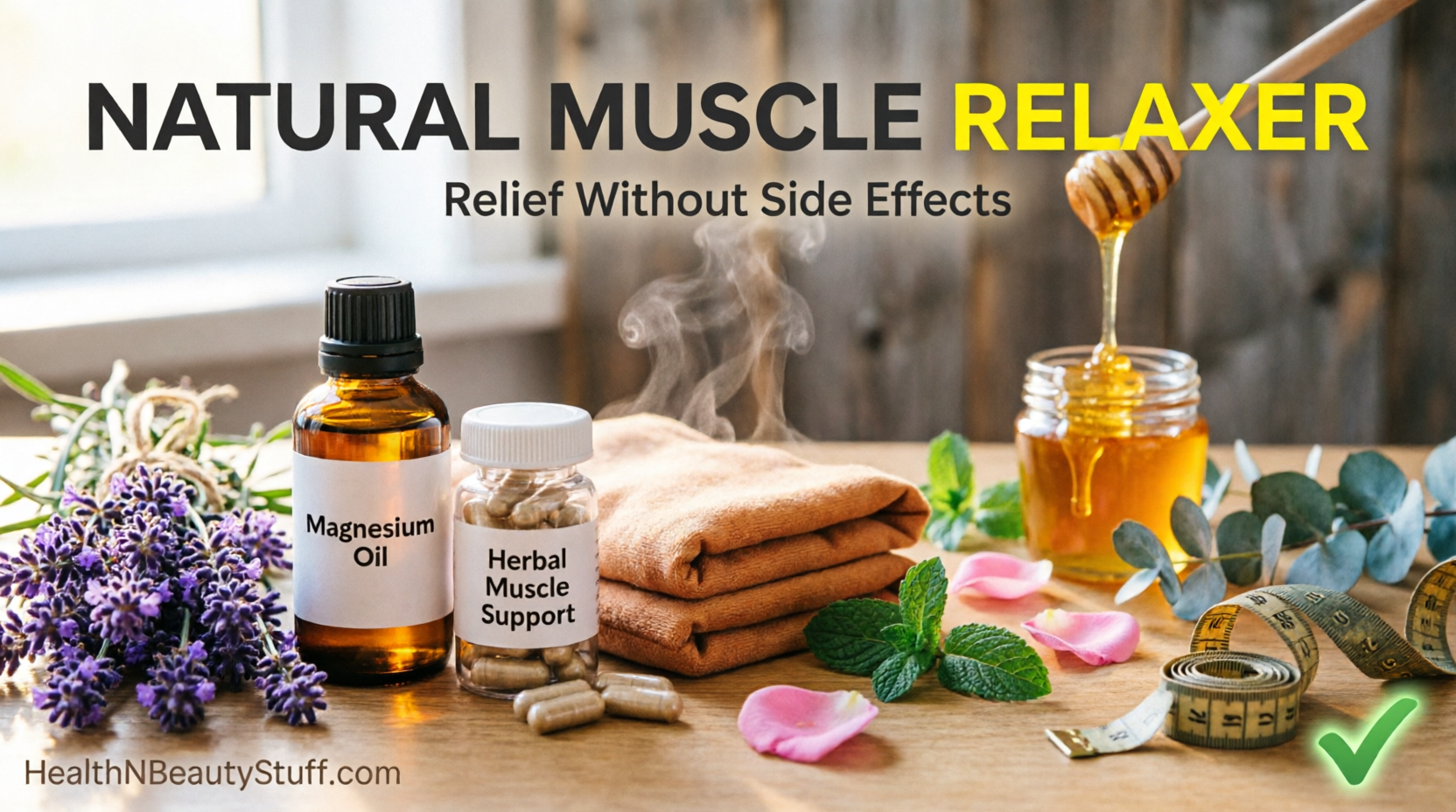 Natural Muscle Relaxer: Science-Backed Relief Options
