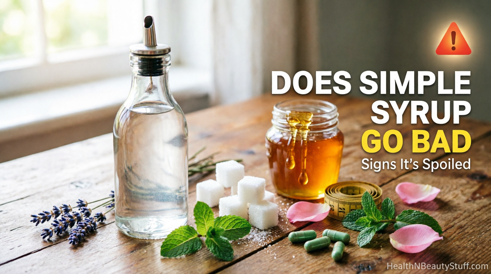 Does Simple Syrup Go Bad? Shelf Life & Storage Guide
