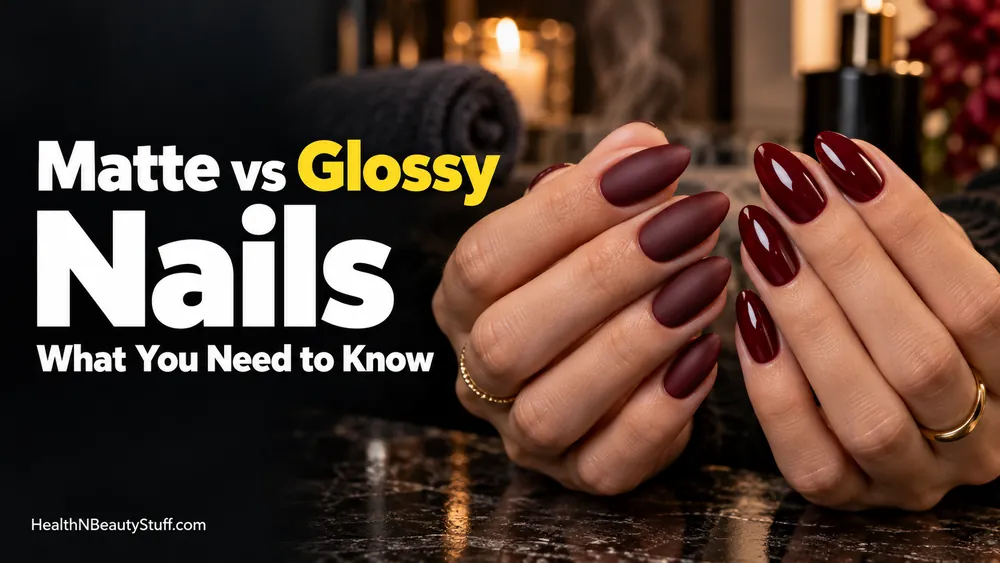 Matte vs Glossy Nails: Which Finish Looks Better and Lasts Longer?