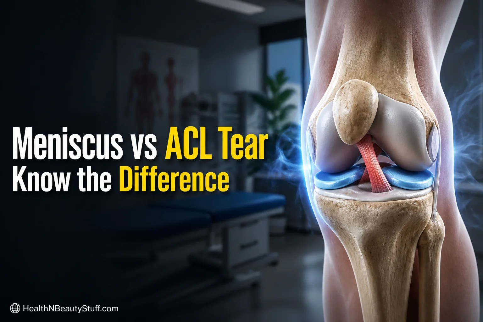 Meniscus vs ACL tear: How to tell the difference and what to do next