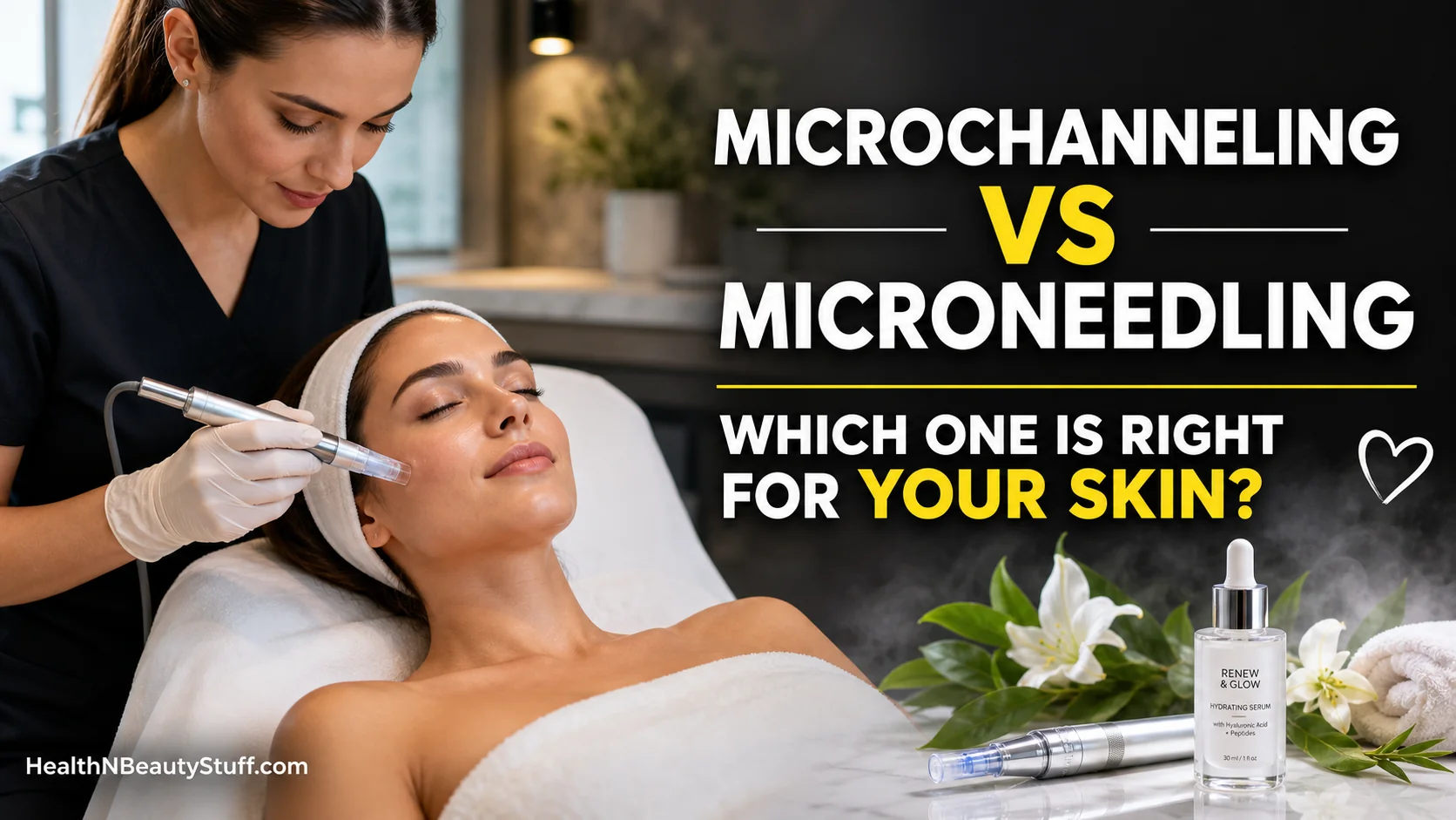 Microchanneling vs Microneedling: Which One Is Right for Your Skin?