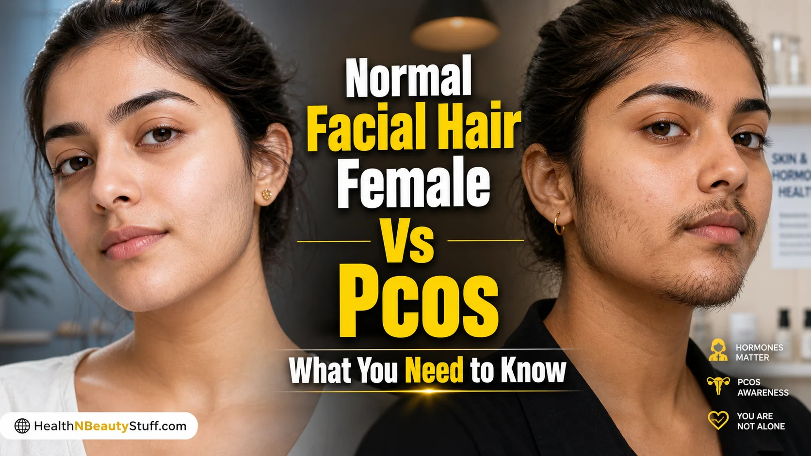 Normal facial hair vs PCOS: How do you tell the difference?