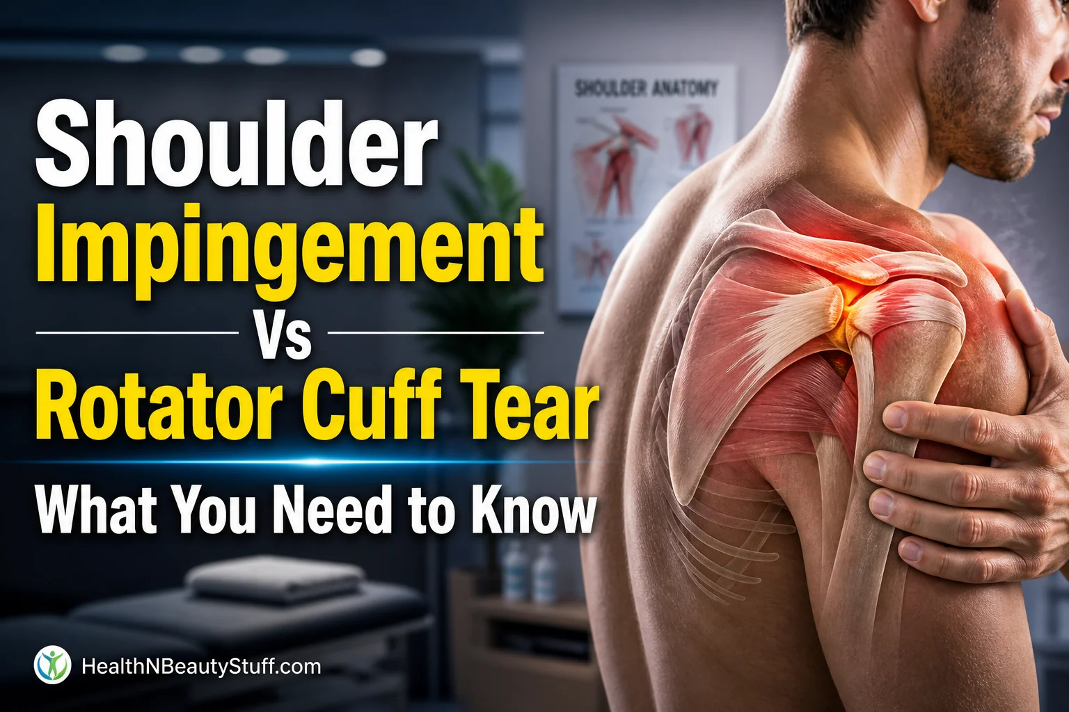 Shoulder impingement vs rotator cuff tear: Which one is hurting your arm?