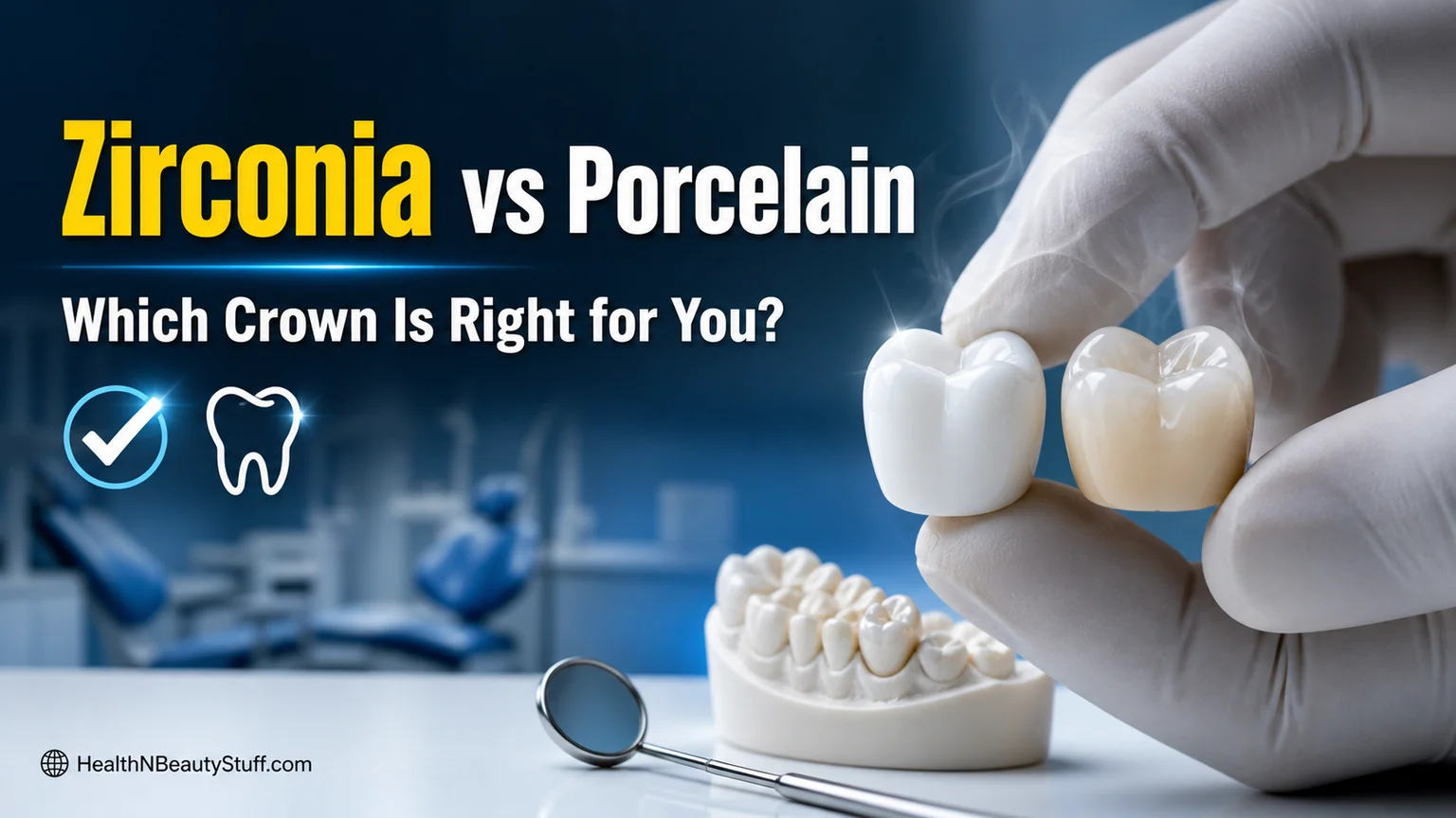 Zirconia Crown vs Porcelain: Which Is Right for Your Tooth?