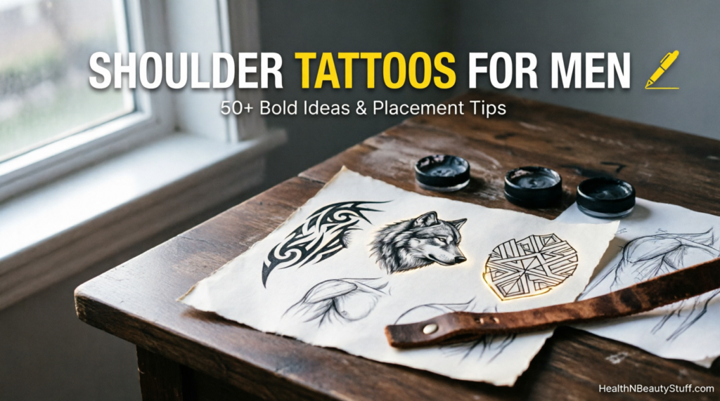 Shoulder Tattoos for Men: Bold Designs, Pain Guide & Ideas