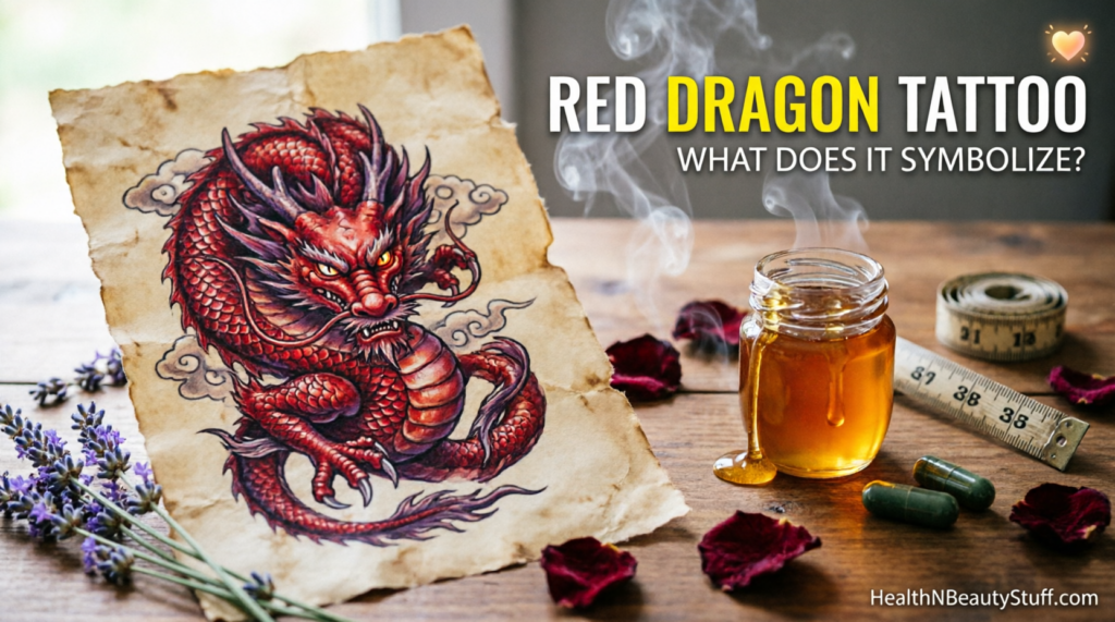 Red Dragon Tattoo: Meaning, Designs & Placement Guide