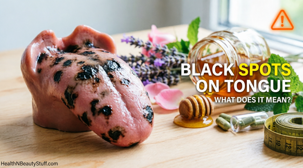 Black Spots on Tongue: Causes, Relief & When to Worry