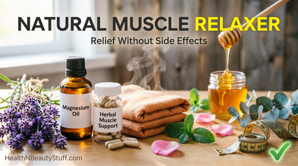 Natural Muscle Relaxer: Science-Backed Relief Options