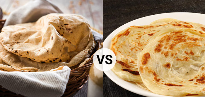 Roti vs Paratha: Texture, Nutrition & Best Uses