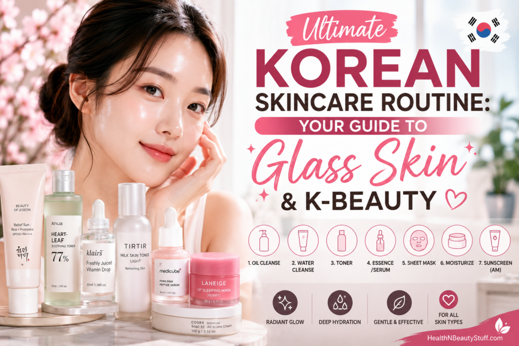 Ultimate Korean Skincare Routine Your Guide to Glass Skin & K-Beauty