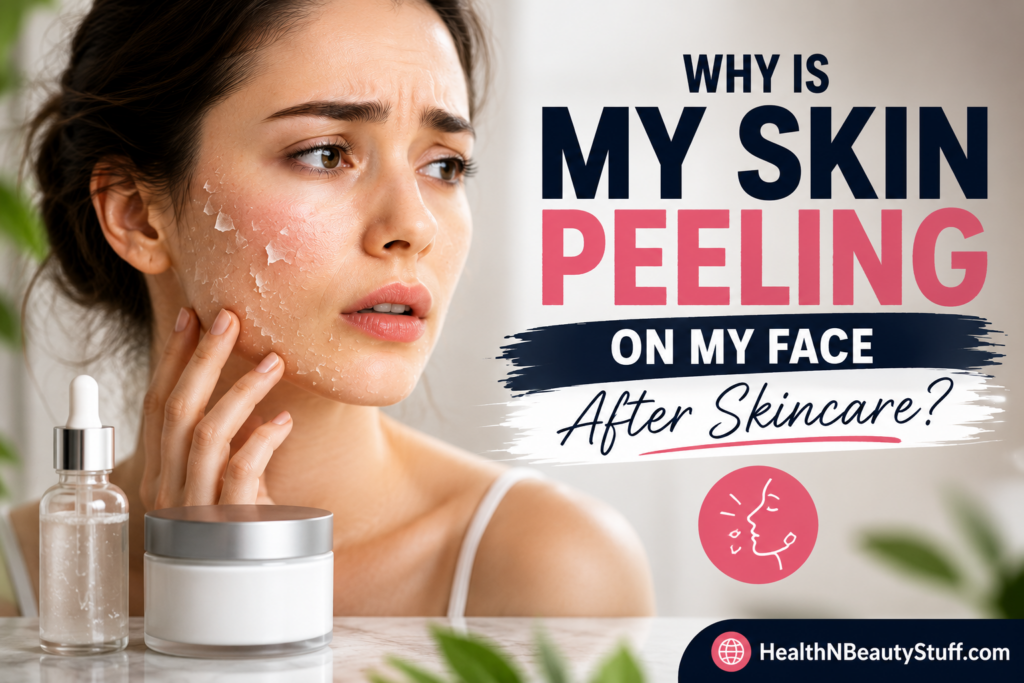 Why Is My Skin Peeling on My Face After Skincare